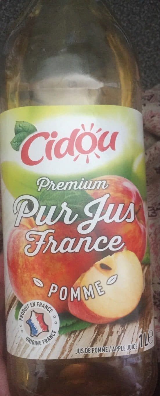 Cidou Pur jus France Pomme packshot