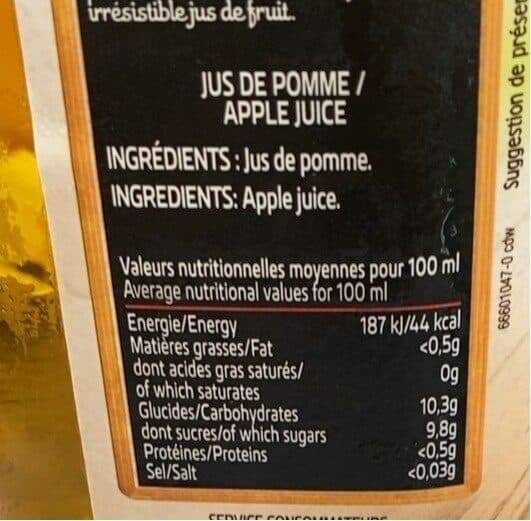 Cidou Pur jus France Pomme packshot