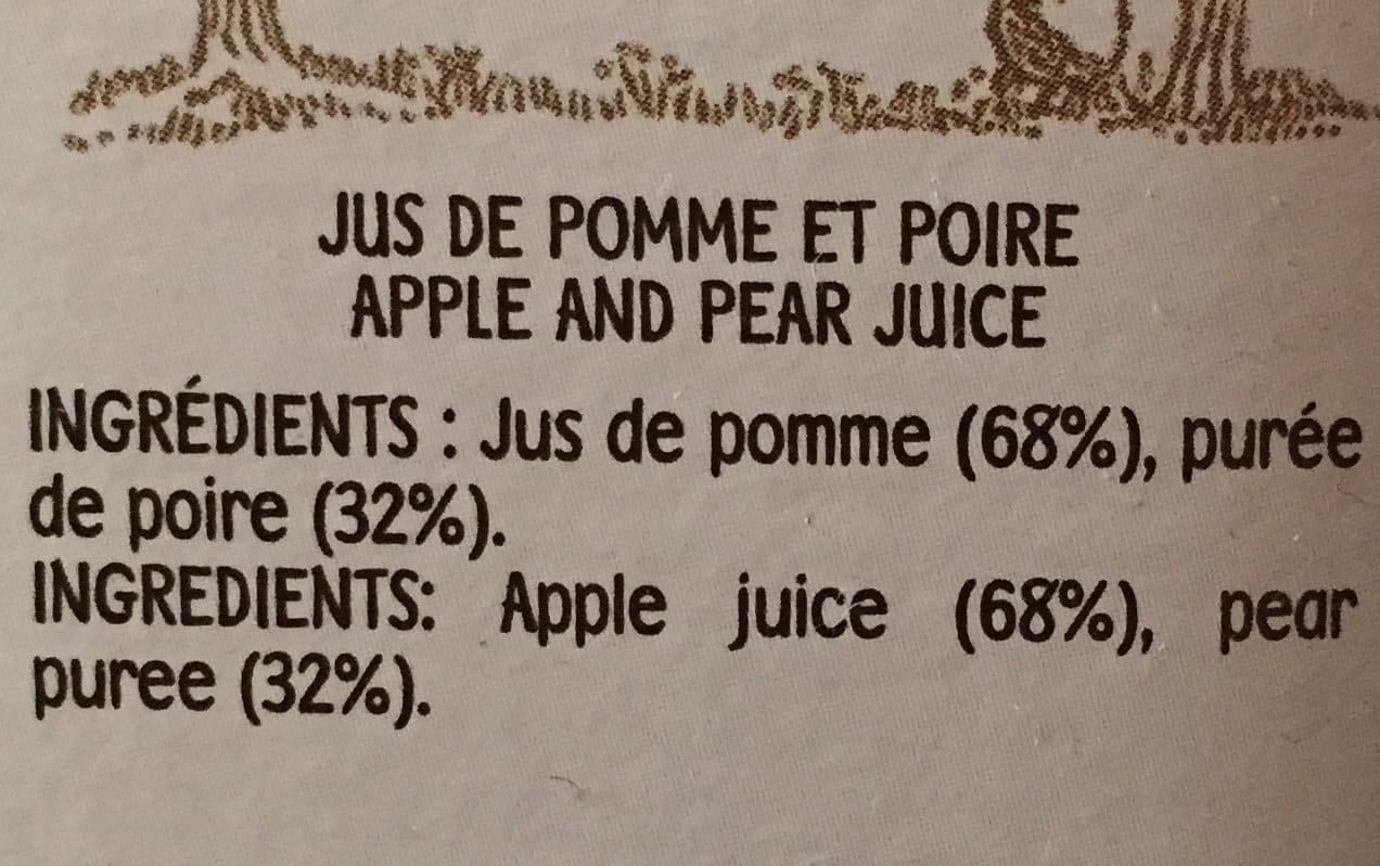 Cidou Premium pur jus france pomme poire packshot