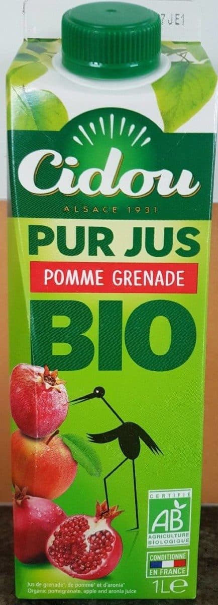 Cidou Pur jus pomme grenade packshot