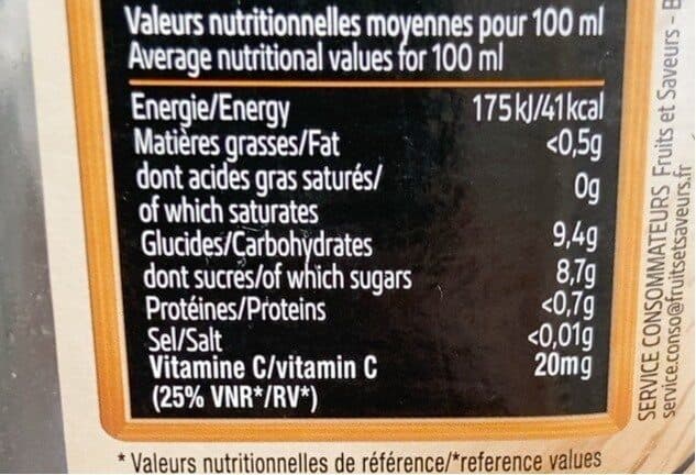 Cidou Pur jus valencia packshot