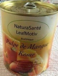 Naturasante. Leafmotiv Pulpe de mangue packshot