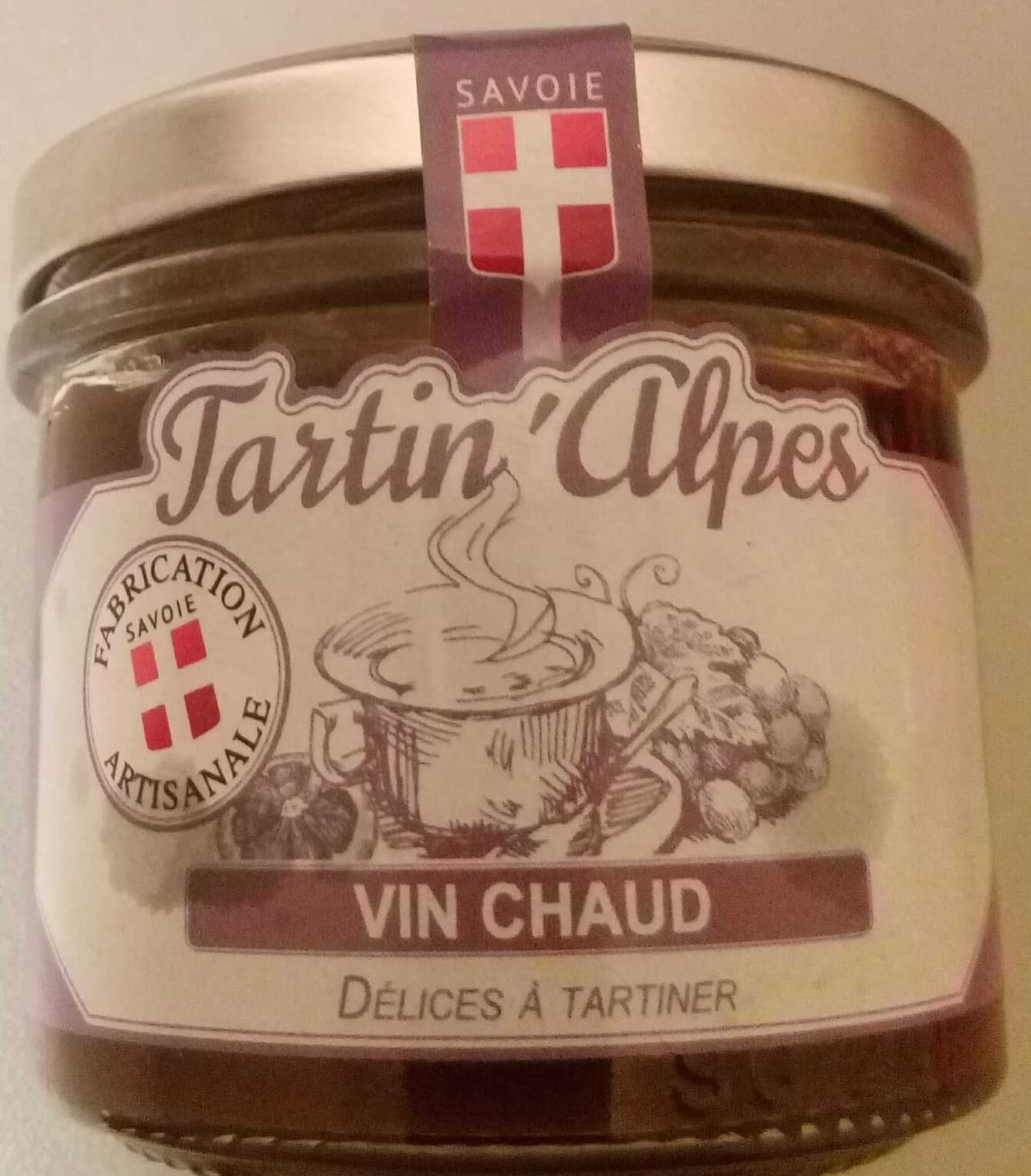 Tartin'Alpes Délices à tartiner vin chaud packshot