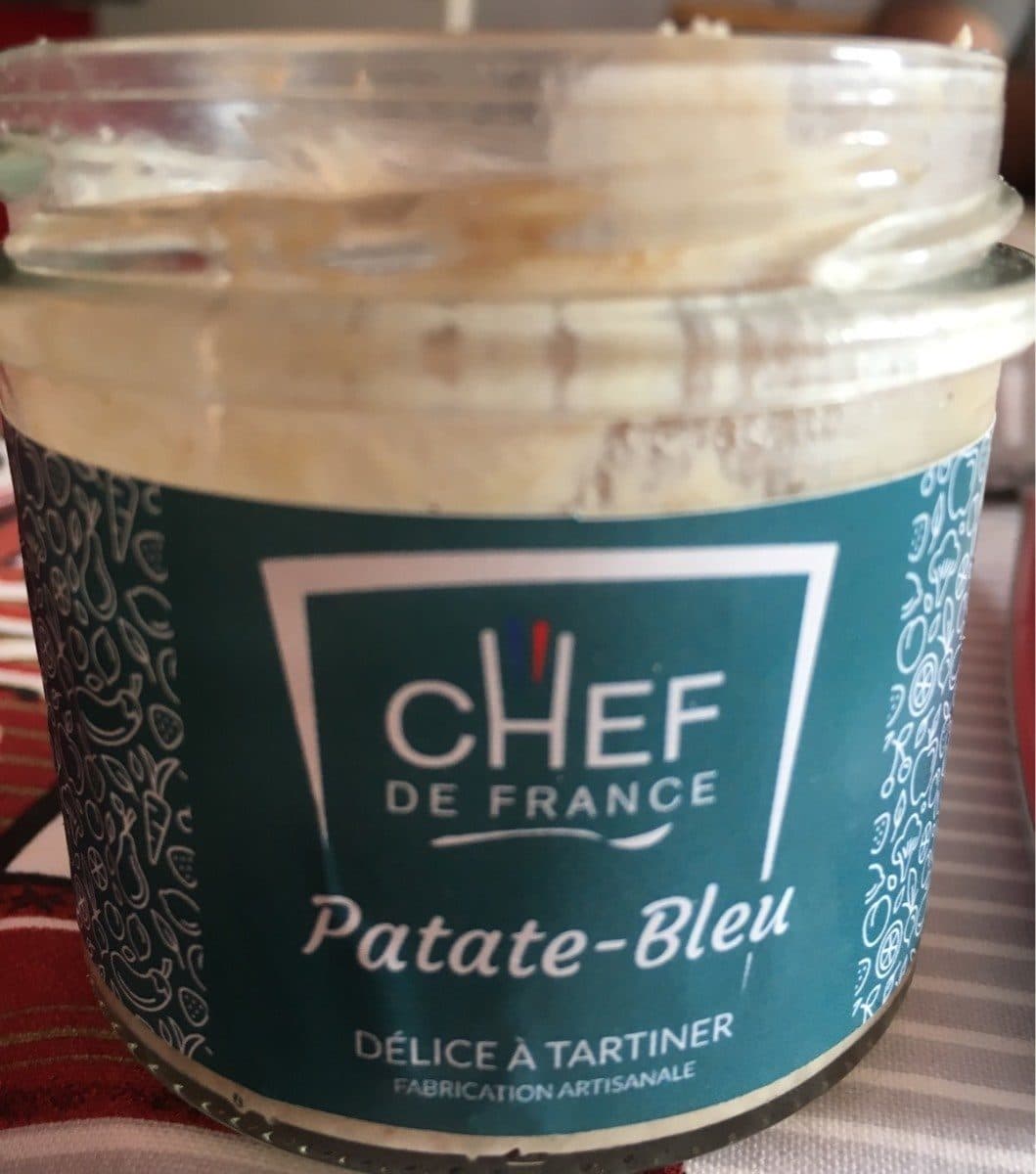 Chef de France Patate bleu packshot
