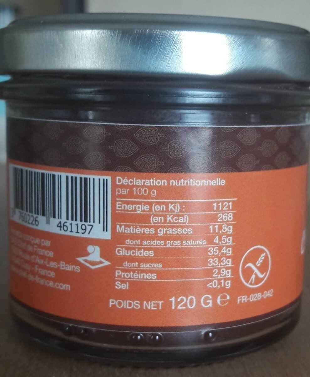 Tartin'Alpes DELICE CHOCO ORANGE packshot