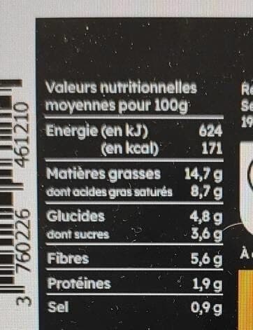 Chef de France Tartinade Poivron Curry 100g Chef de France packshot