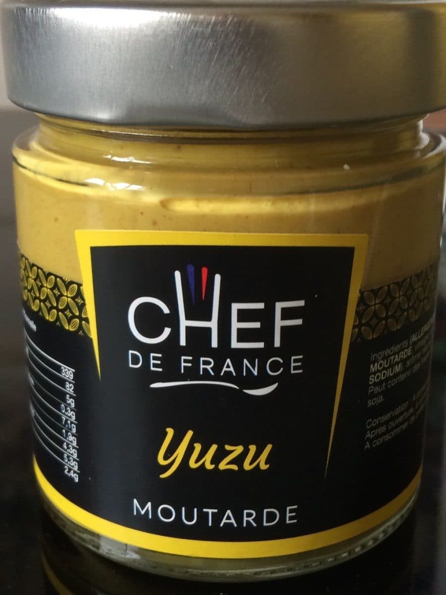 Chef de France Moutarde Yuzu packshot