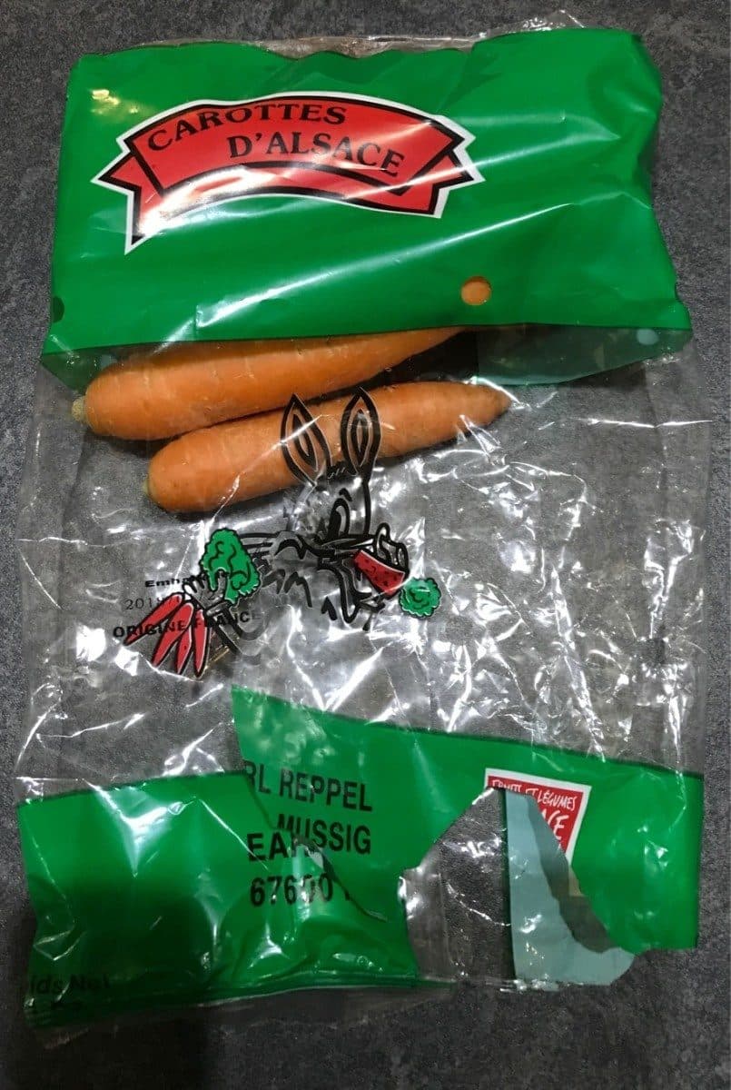 Open Food Facts Carottes sachet packshot