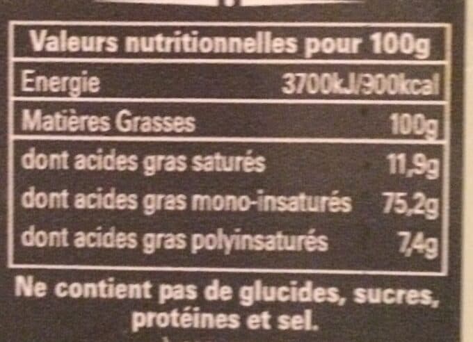 Open Food Facts Huile d'olive vierge extra packshot