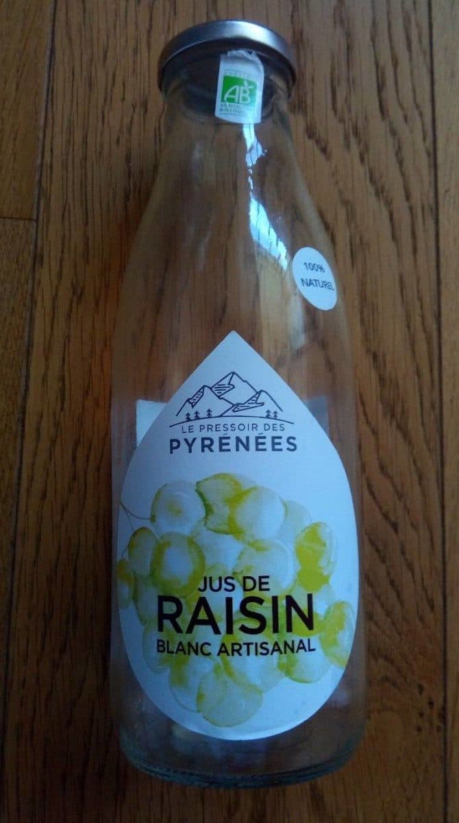 Open Food Facts Jus de raisin blanc packshot