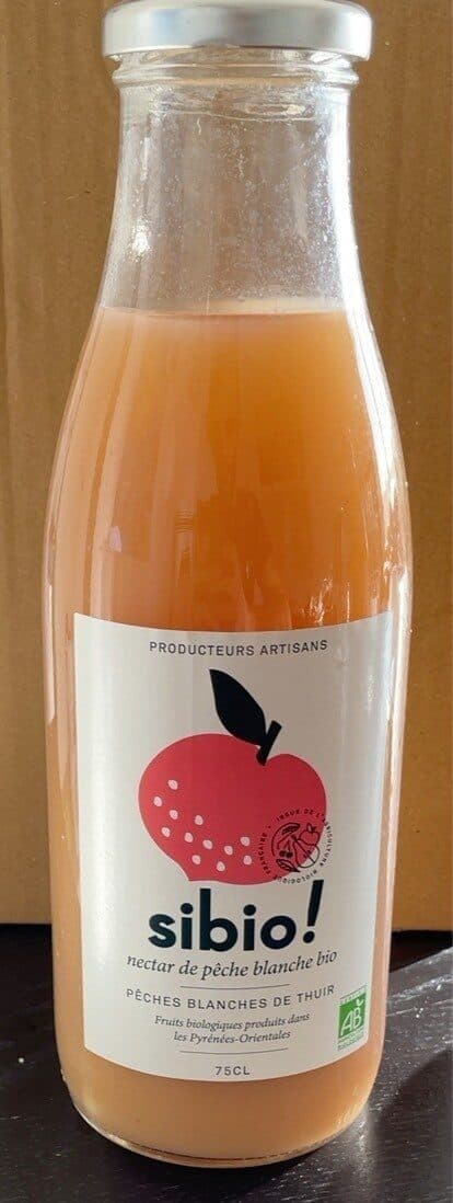 Sibio! Nectar Peche Blanche 75 CL Sibio Bio packshot