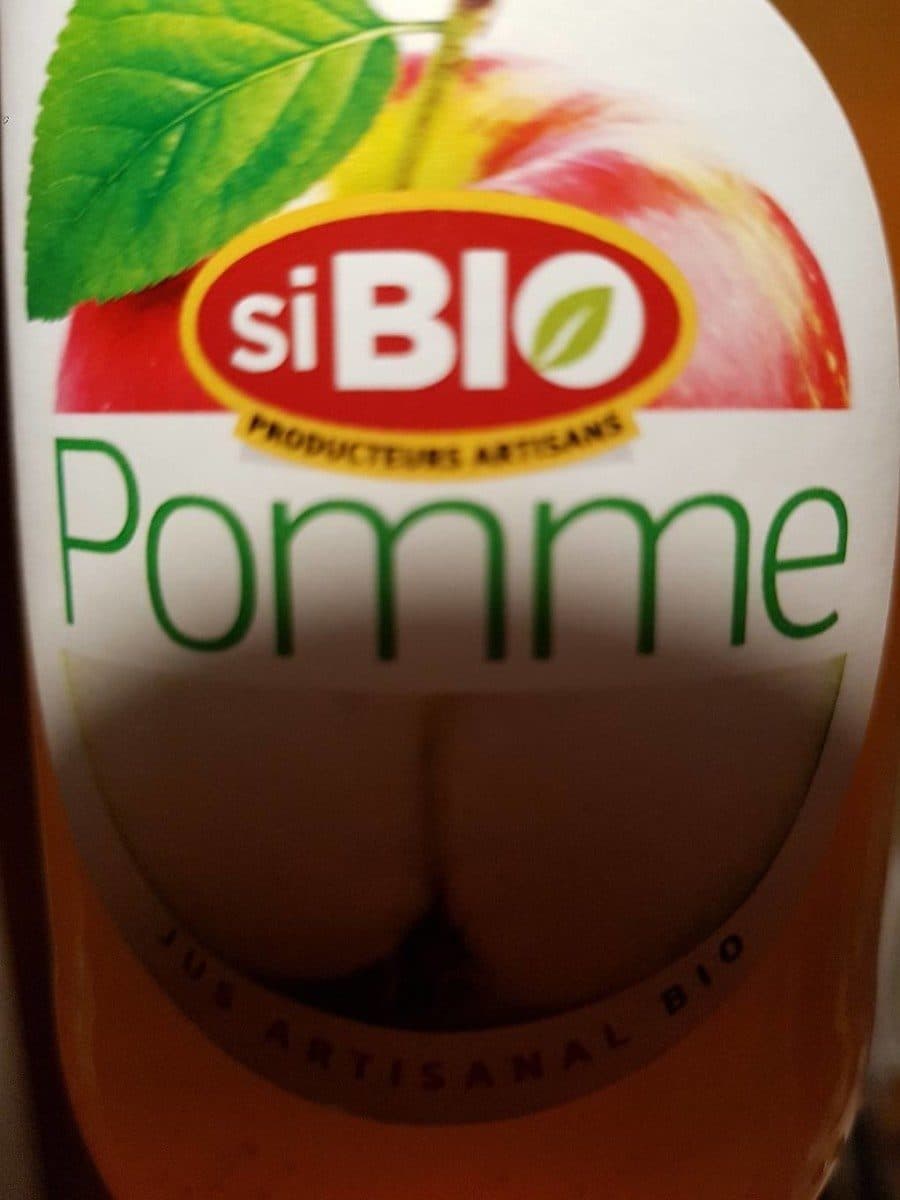 Sibio! Jus de pomme bio packshot