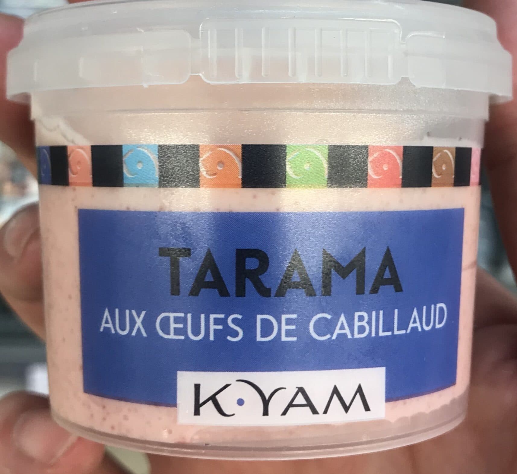 K-YAM Tarama aux oeufs de cabillaud packshot