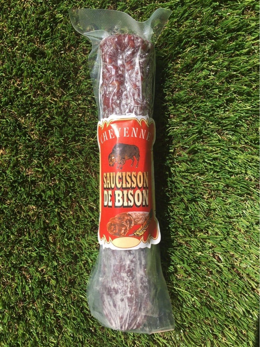 Bison du Poitou Saucisson de bison packshot