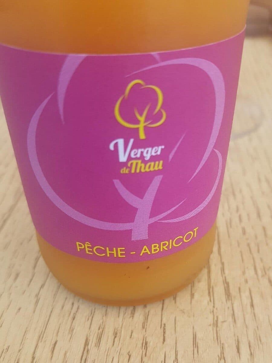 Open Food Facts Pêche abricot packshot