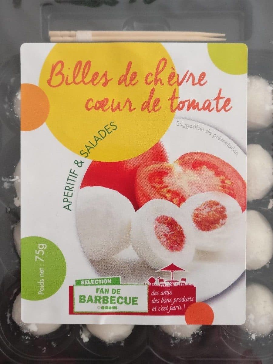 Open Food Facts Bille de chèvre cœur de tomate packshot