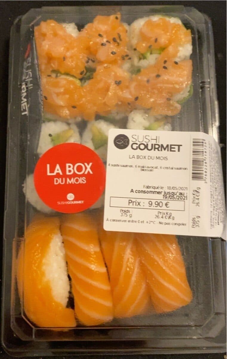 Sushi Gourmet La box du mois packshot