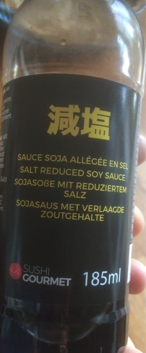 Sushi Gourmet Sauce soja allegee en sel packshot