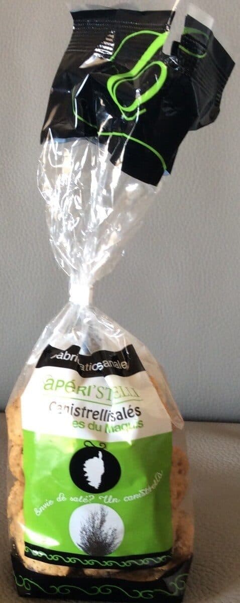 Open Food Facts Canistrelli salés aux herbes du Maquis packshot