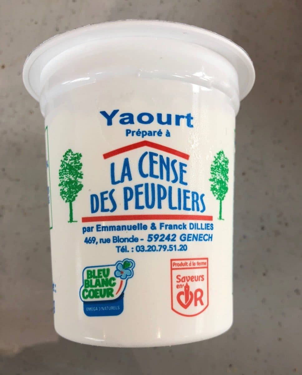 Open Food Facts La cense des peupliers NATURE SUCRE packshot