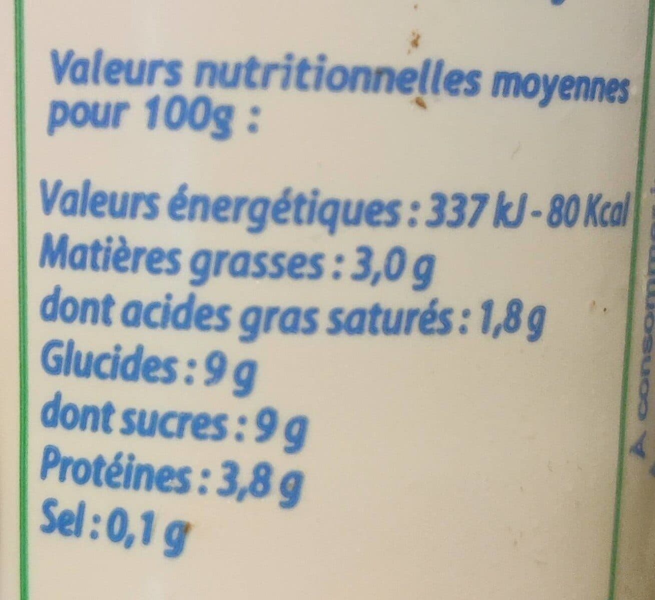 La Cense Des Peupliers Yaourt Brassé A La Vanille packshot