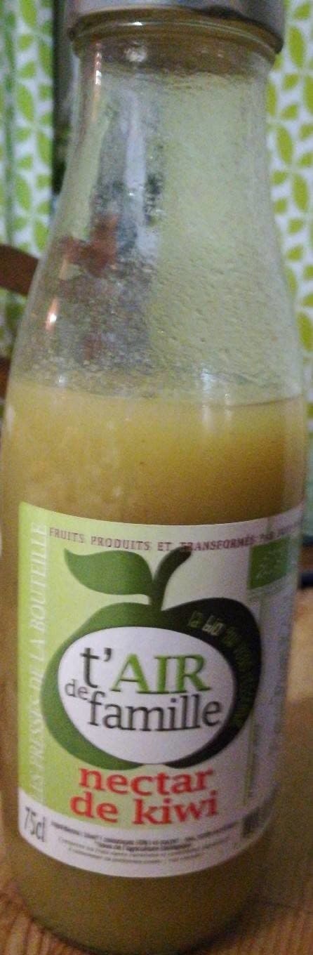 T'air de famille Nectar de kiwi packshot