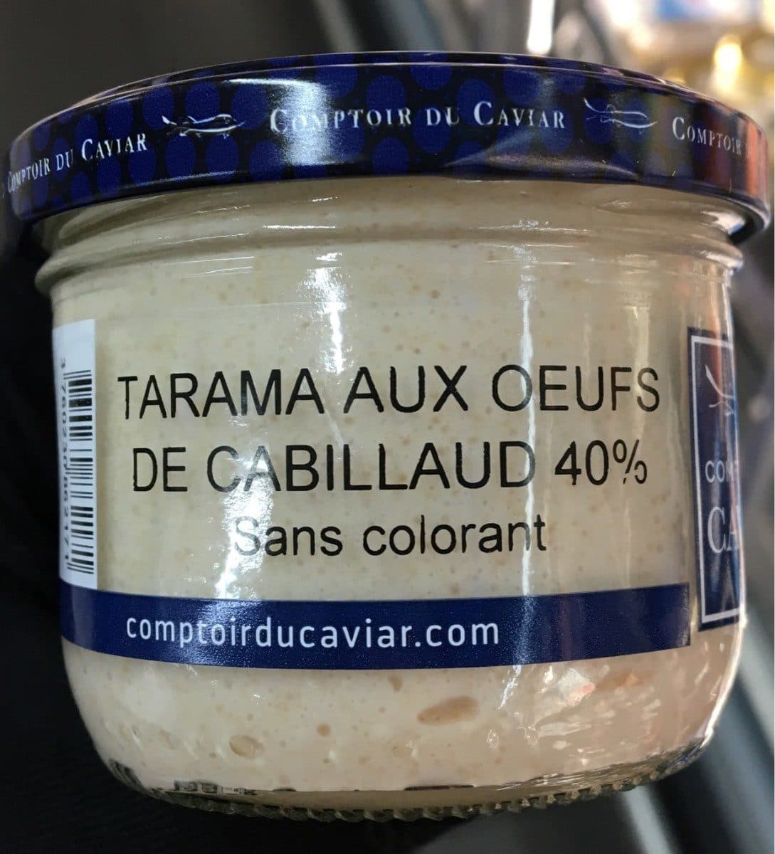 Open Food Facts Tarama aux oeufs de cabillaud packshot