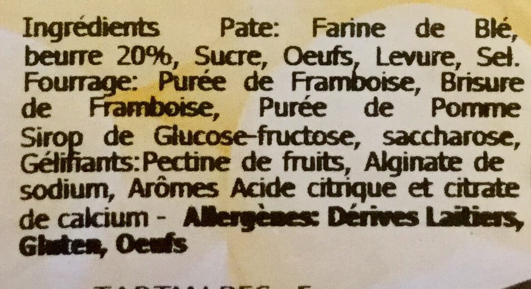 Tarte des Alpes Framboise packshot