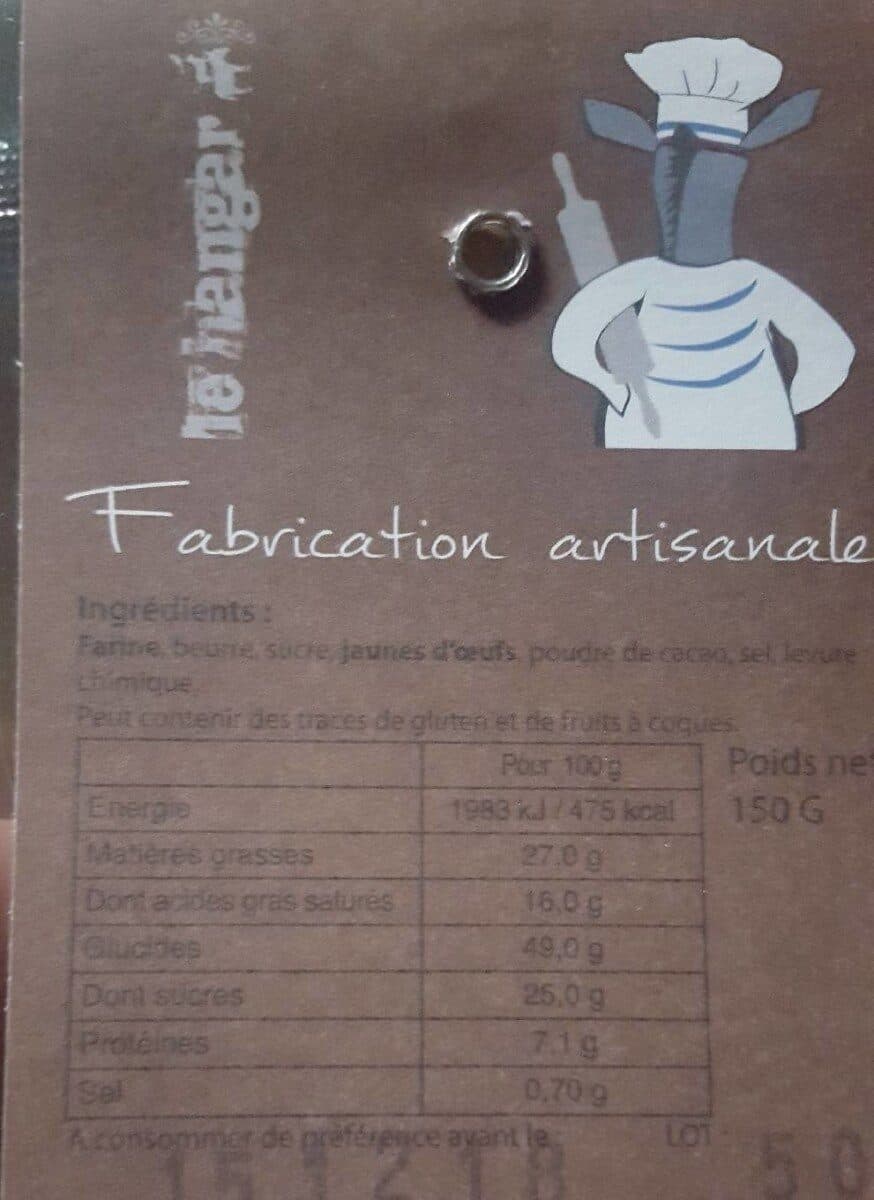 Open Food Facts Les petits palets chocolat packshot