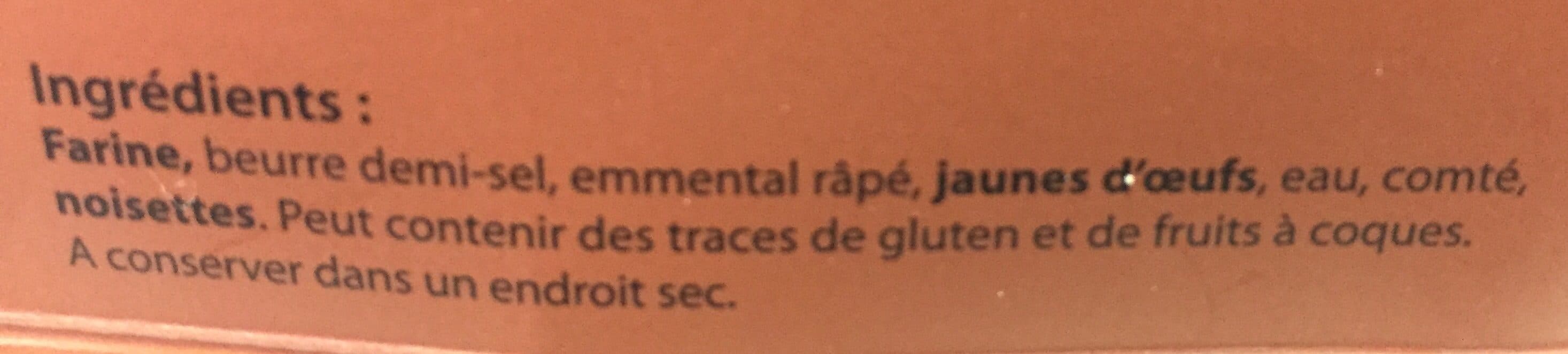 Les Aperos Comte noisettes packshot