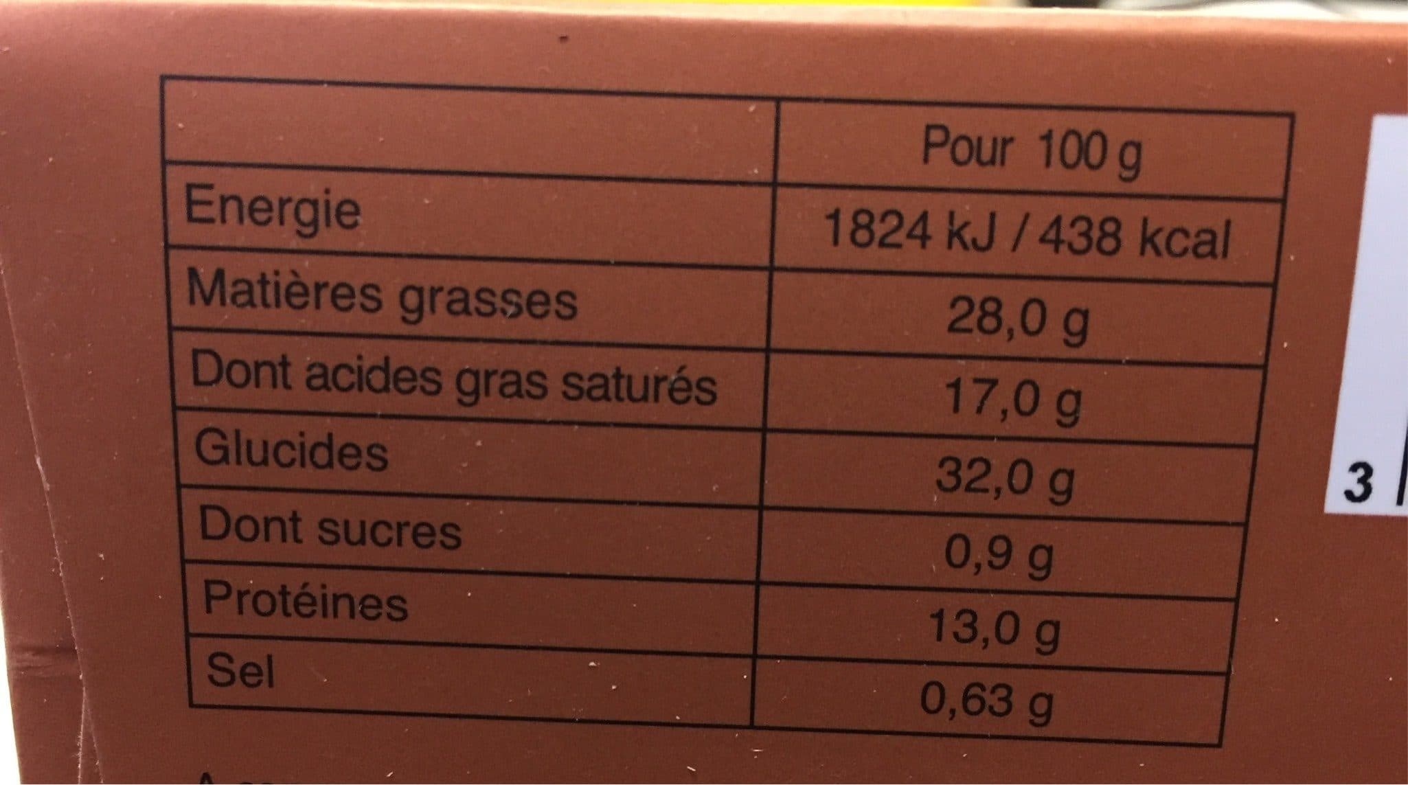 Les Aperos Comte noisettes packshot