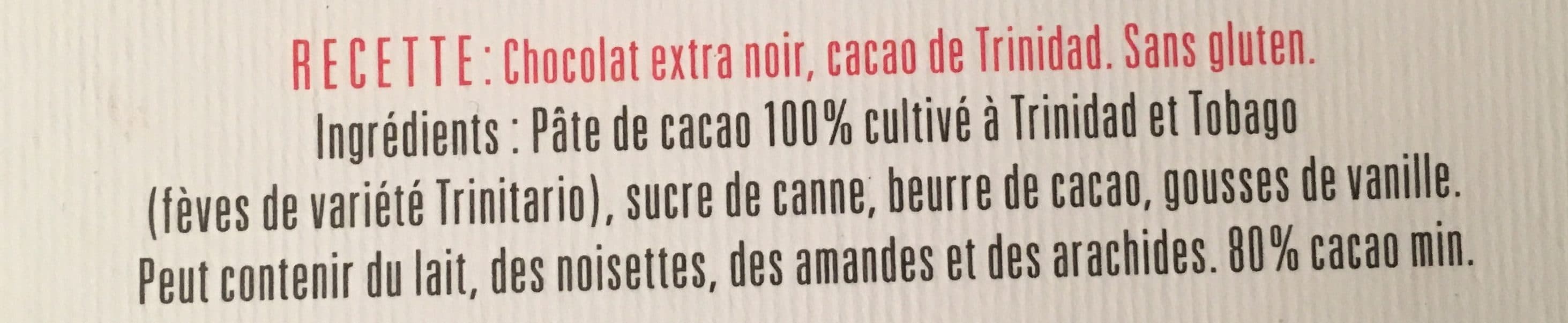 +CARRÉ SUISSE Chocolat Noir 80% packshot