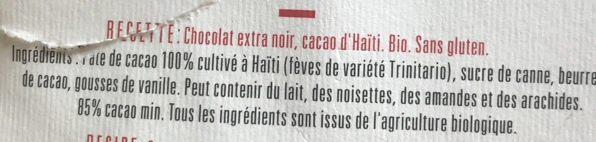 Carré Suisse Chocolat Extra Noir 85% packshot