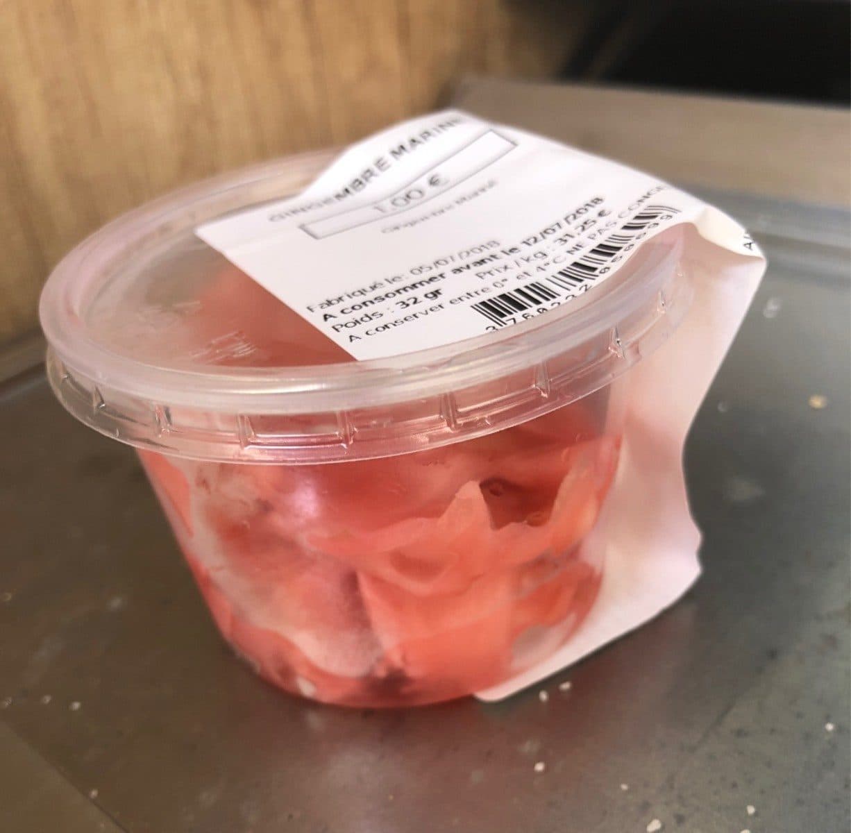 Open Food Facts Gingembre marine packshot