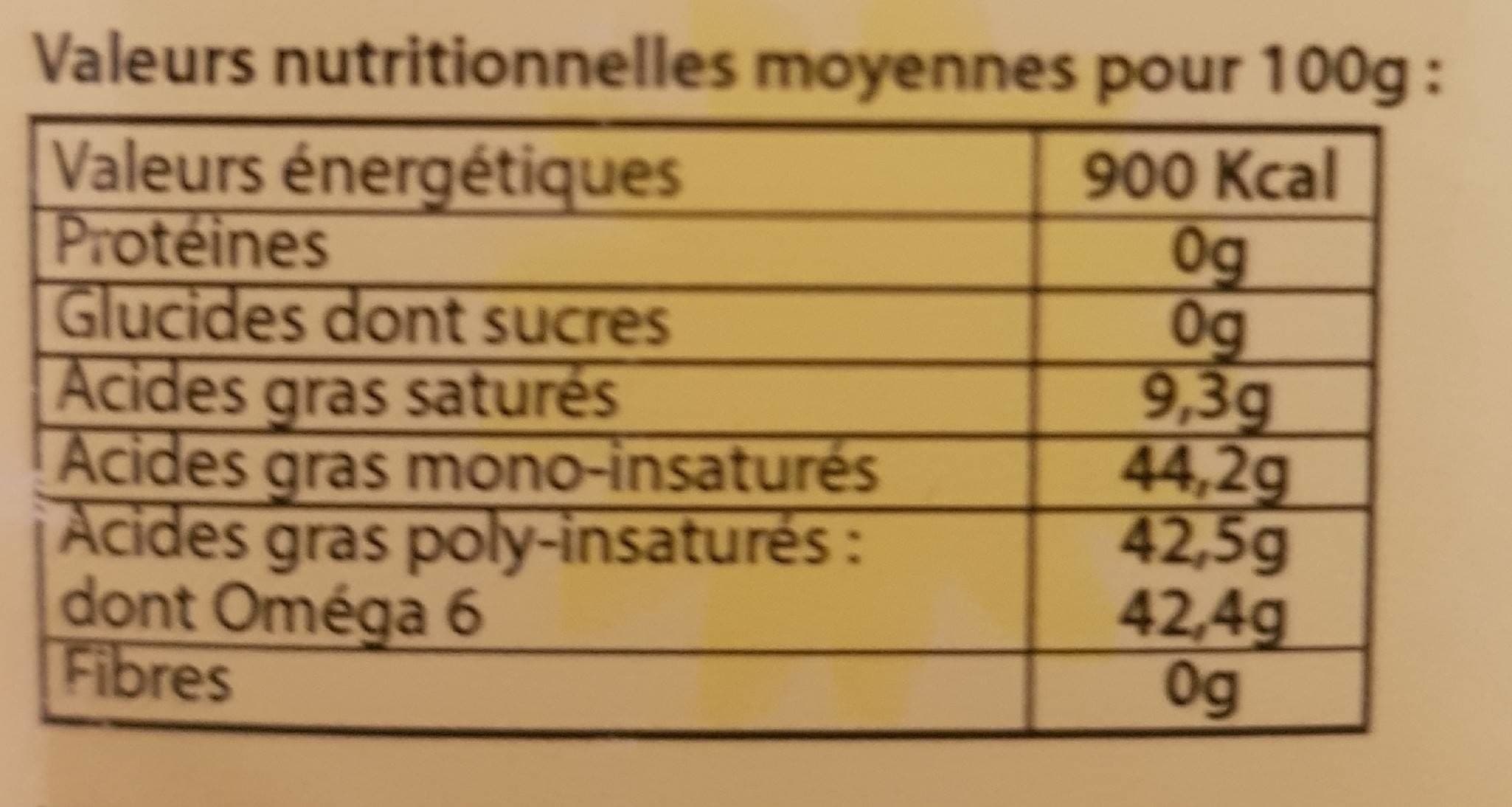 Ma Petite Récolte Huile de tournesol packshot