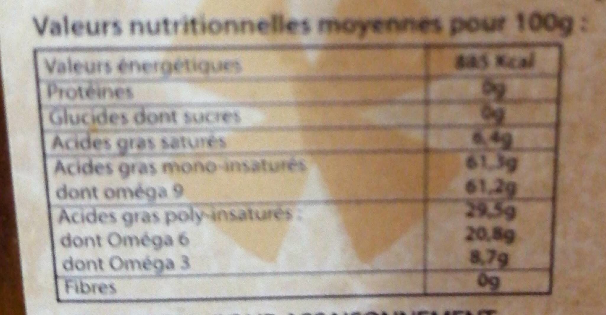 Open Food Facts Huile vierge bio de Colza packshot