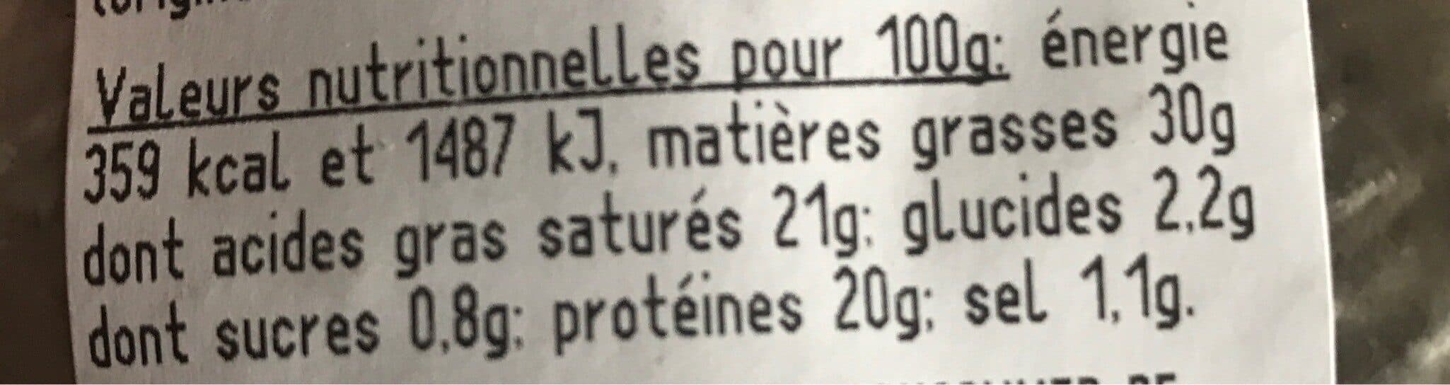 Tarit Tomme de montagne packshot