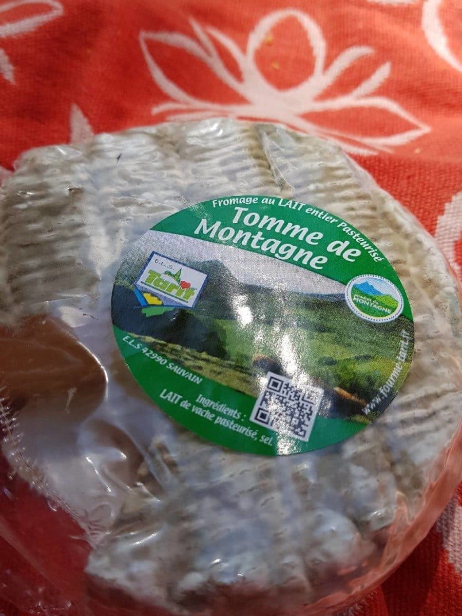Open Food Facts Tomme de montagne packshot