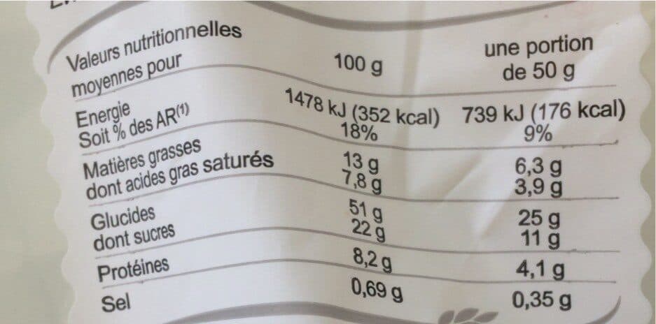 Intermarché Brioche aux pralines packshot