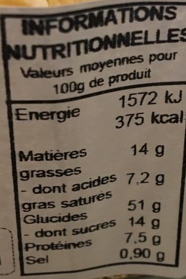 Leader Price Brioche des Rois Fleur d’Oranger packshot