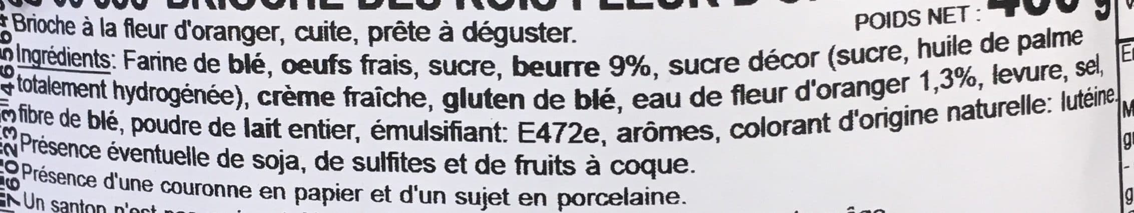 Brioches Podis Brioche des rois fleur d’oranger packshot