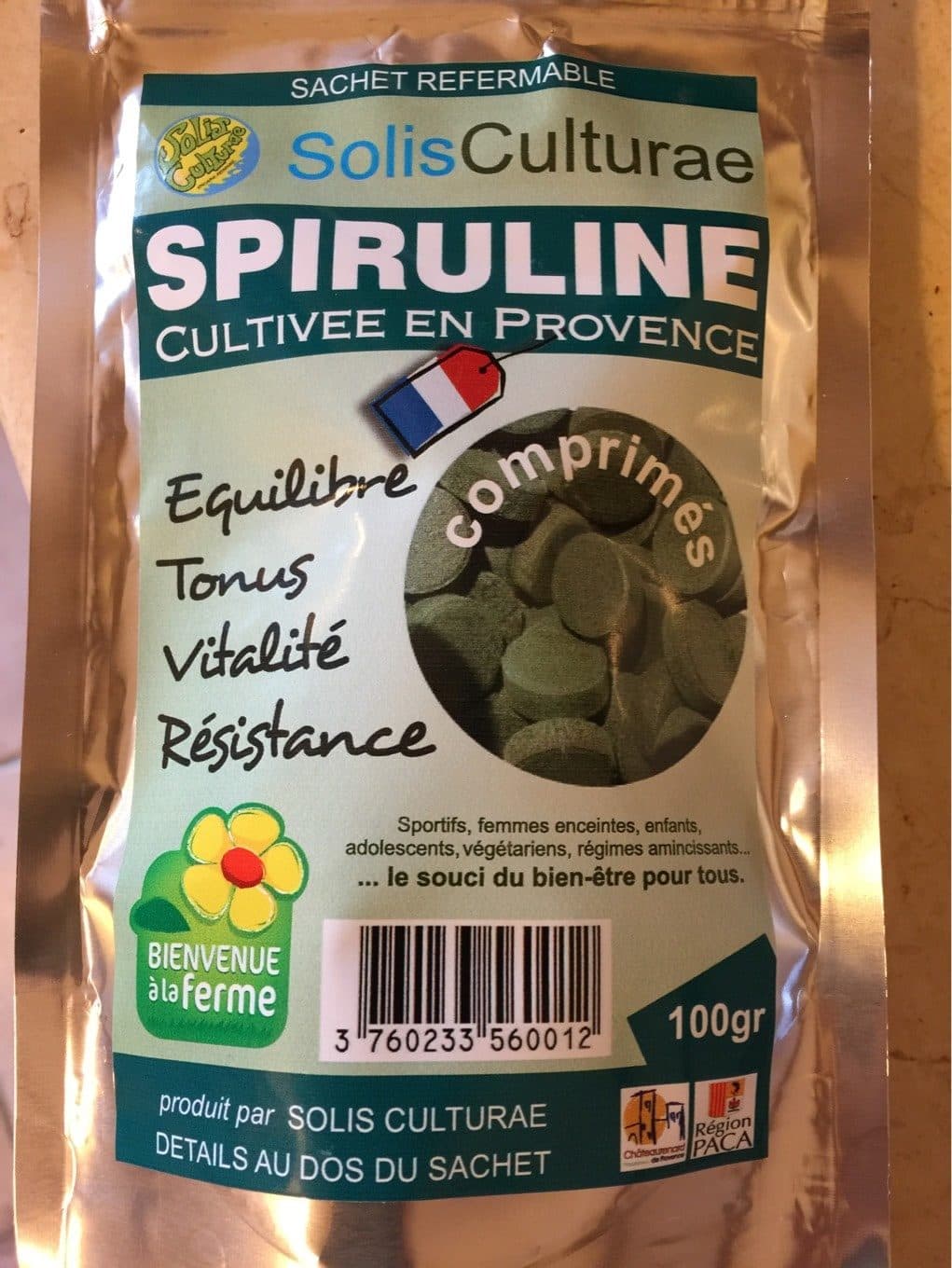 Solis Culturae Spiruline packshot