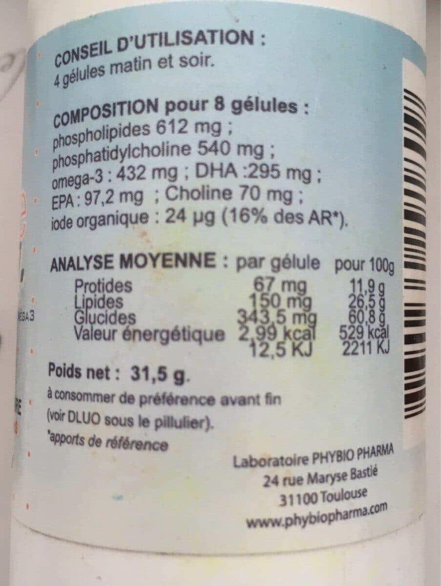Open Food Facts Oemine Pso 60 Gelules Ancien Psoriacalm packshot