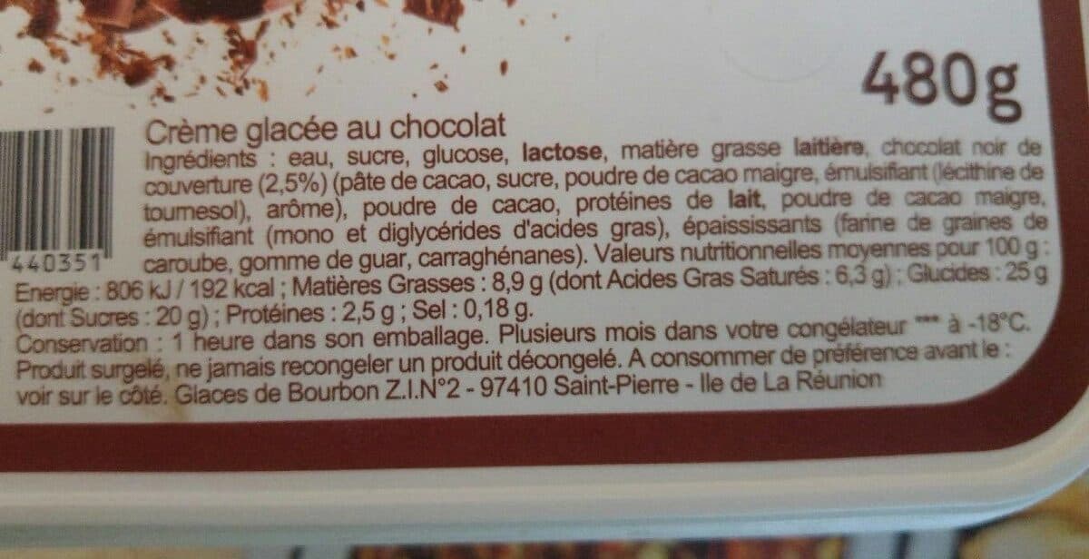 Pilpa Crème glacée au chocolat packshot
