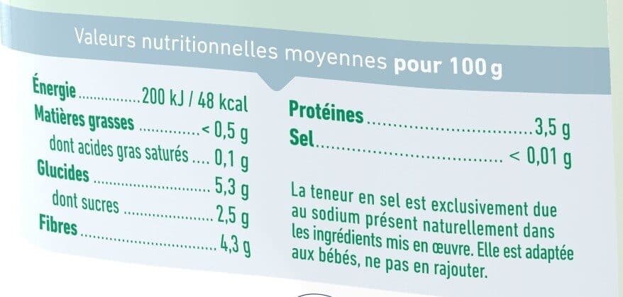 Yooji Purée surgelée de petit pois bio lisse pour bébé dès 4 mois packshot