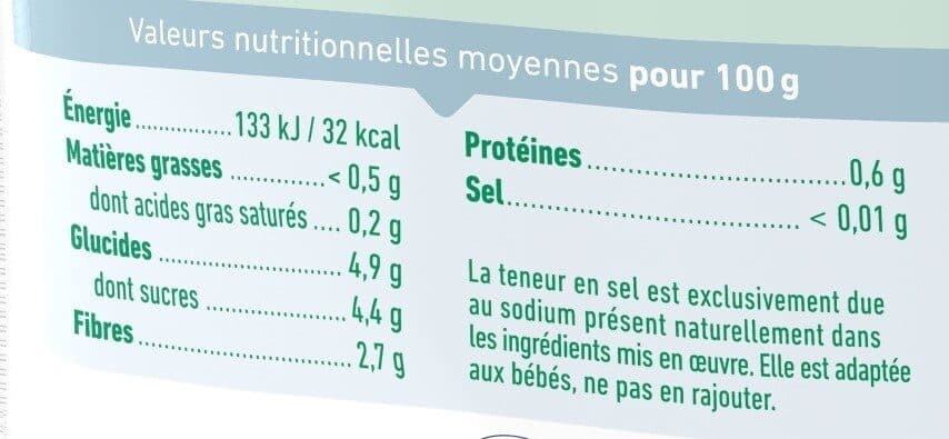 Yooji Purée surgelée de potiron bio lisse pour bébé dès 4 mois packshot