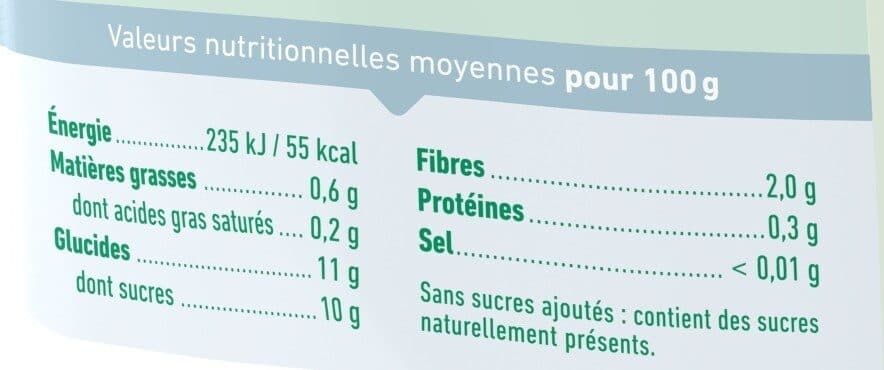 Yooji Purée surgelée de pomme et fleur d'oranger bio lisse pour bébé dès 4 mois packshot