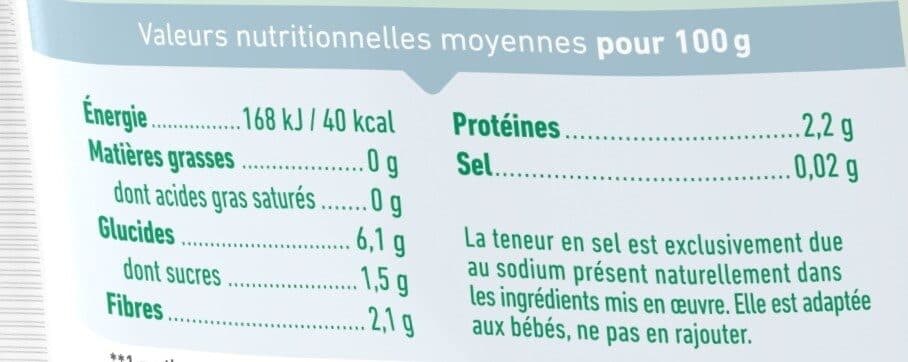 Yooji Purée surgelée de fleurettes à la forestière bio avec petits morceaux fondants pour bébé dès 9 mois packshot
