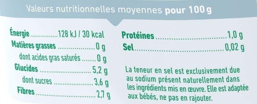 Yooji Purée surgelée de douceur d'automne bio avec petits morceaux fondants pour bébé dès 9 mois packshot