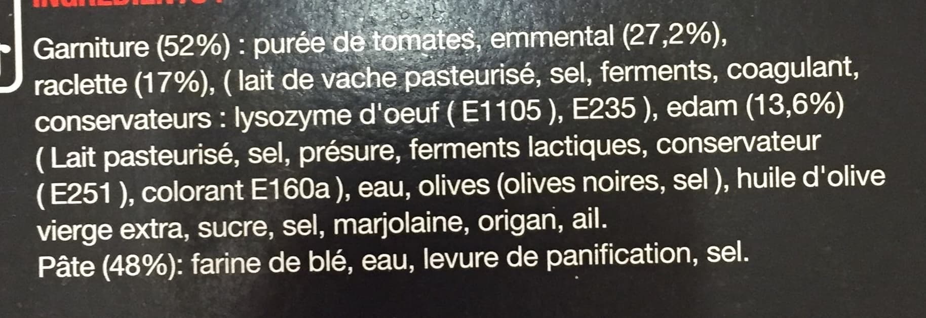 Koft Pizza 3 fromages cuite au feu de bois packshot